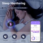 Smart Watches for Women Men, 1.83" HD Smartwatch with 120 Sports Modes, IP67 Waterproof, Bluetooth Call and Music Control；Heart Rate and Sleep Monitor (Black) - Image 5