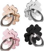 Cell Phone Ring Stand Finger Ring Holder 360 Rotation Phone Holder Ring Grip Compatible with Apple iPhone Samsung and Other Smart Phones or Phone Case 4-Pack - Image 6