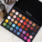 Highly Pigmented Eye Makeup Palette, Matte Shimmer Metallic Eyeshadow Pallet Long Lasting Blendable Natural Colors Make Up Eye Shadows Cosmetics Gift Kit - Image 3