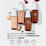 L'Oreal Paris True Match Super-Blendable Foundation, Medium Coverage Liquid Foundation Makeup, W3, Light Medium, 1 Fl Oz - Image 5