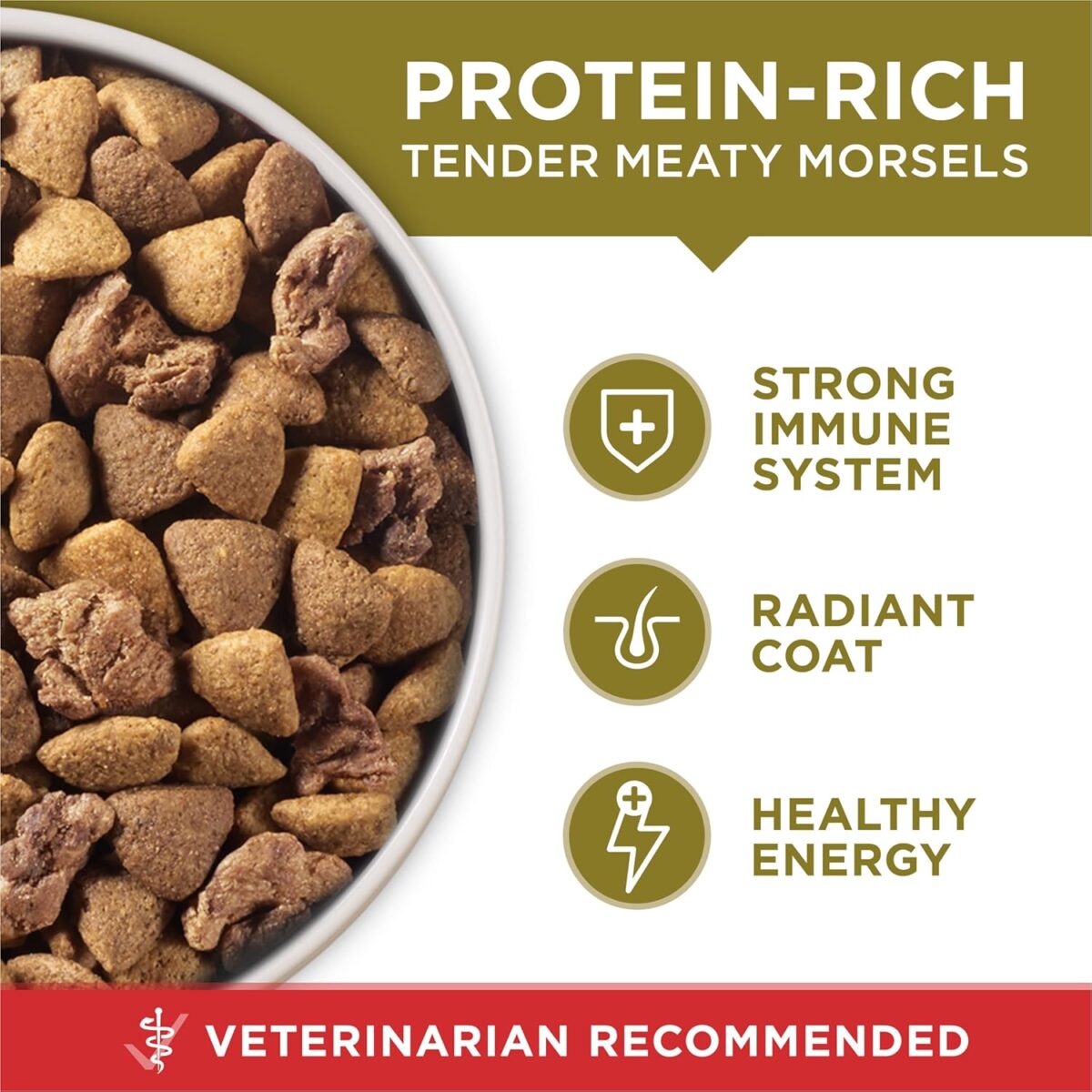 Purina ONE Dry Dog Food Lamb and Rice Formula - 31.1 lb. Bag - Image 3