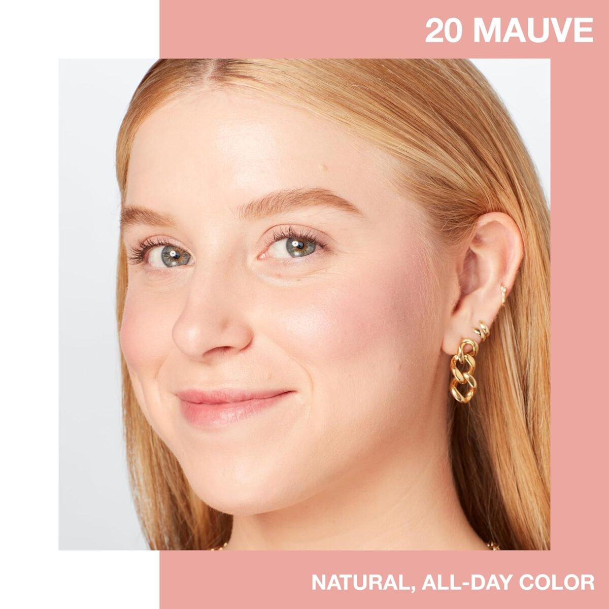 Maybelline Fit Me Powder Blush, Lightweight, Smooth, Blendable, Long-lasting All-Day Face Enhancing Makeup Color, Mauve, 1 Count - Image 3