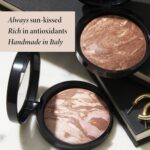 LAURA GELLER NEW YORK Baked Bronze-N-Brighten Bronzer Powder - Deep - Natural Bronze Glow - Image 4