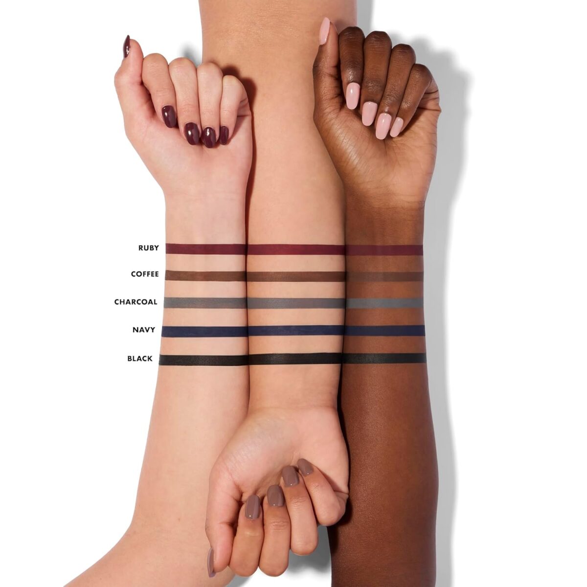 e.l.f. No Budge Retractable Eyeliner, Creamy, Ultra-Pigmented & Waterproof, Creates Bold & Defined Lines, Vegan & Cruelty-Free, Black - Image 5