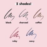 e.l.f. No Budge Retractable Eyeliner, Creamy, Ultra-Pigmented & Waterproof, Creates Bold & Defined Lines, Vegan & Cruelty-Free, Black - Image 6