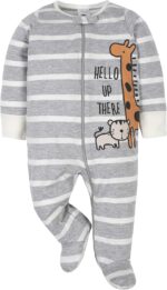 Gerber Baby Boys 4 Pack Sleep 'N Play Footie - Image 3