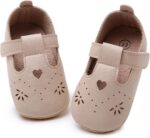 RVROVIC Baby Girl Moccasins Princess Sparkly Mary Jane Dresses Shoes Premium Lightweight Soft Sole Crib Shoes Toddler Shoes - Image 3