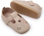 RVROVIC Baby Girl Moccasins Princess Sparkly Mary Jane Dresses Shoes Premium Lightweight Soft Sole Crib Shoes Toddler Shoes - Image 4