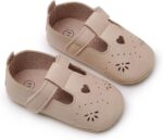 RVROVIC Baby Girl Moccasins Princess Sparkly Mary Jane Dresses Shoes Premium Lightweight Soft Sole Crib Shoes Toddler Shoes - Image 6