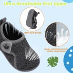 FEETCITY Baby Boys Girls First Walking Shoes Infant Sneakers Crib Shoes Breathable Lightweight Slip On Shoes - Image 4