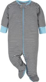 Onesies Brand Baby Boys' 4-Pack Sleep 'N Play Footies - Image 5