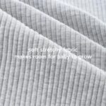 Baby Romper with Baby Mittens & Newborn Hats Footless Long Sleeve Solid Onesie Hi Im New Here - Image 7