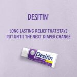 Desitin Maximum Strength Baby Diaper Rash Cream, 40% Zinc Oxide, Hypoallergenic No Added Parabens & Dyes, Protects & Relieves Baby’s Skin for Up to 12 Hours, Prevents Diaper Rash, 4.8 oz Tube - Image 3