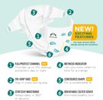 Amazon Brand - Mama Bear Gentle Touch Diapers, Size 5, 132 Count (4 packs of 33) - Image 3