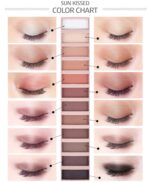 BestLand 2 Pack 12 Colors Makeup Nude Colors Eyeshadow Palette Natural Nude Matte Shimmer Glitter Pigment Eye Shadow Pallete Set Waterproof Smokey Professional Beauty Makeup Kit (2 PCS) - Image 4