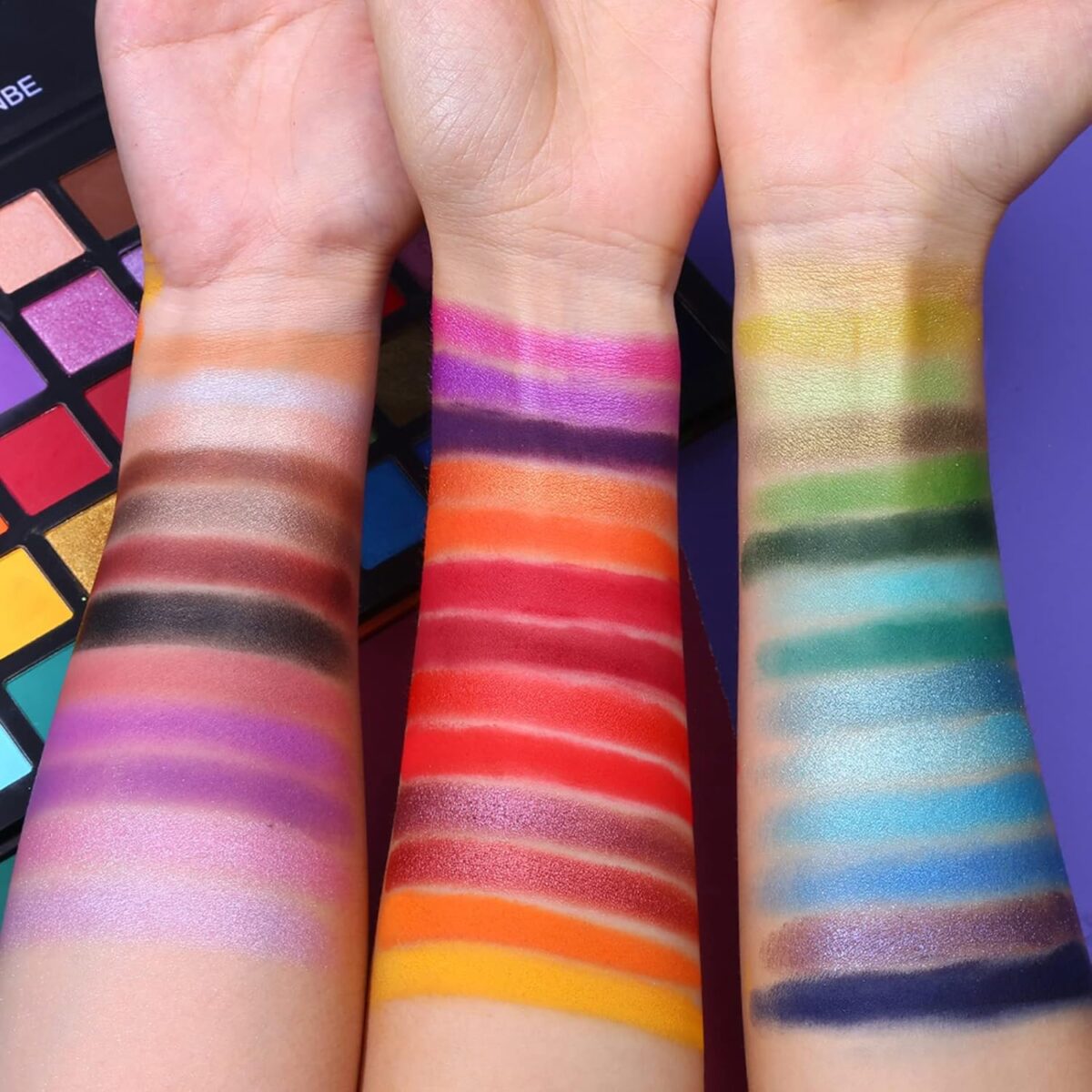 UCANBE Spotlight Eyeshadow Palette Professional 40 Color Eye Shadow Matte Shimmer Makeup Pallet Highly Pigmented Colorful Powder Long Lasting Waterproof Eye Shadow - Image 5