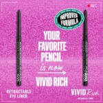 NYX PROFESSIONAL MAKEUP Mechanical Eye Pencil,Vivid Rich Mechanical, Creamy Retractable Eyeliner - Always Onyx, Black Eyeliner - Image 3