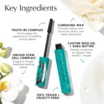 Thrive Causemetics Liquid Lash Extensions Mascara, Tubing Thrive Mascara Lengthening, Volumizing & Curling, Smudge Proof, Washable, No Clumping or Flaking, Vegan & Cruelty Free, Brynn (Rich Black) - Image 7