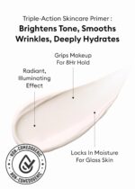 MISSHA M BB Boomer Primer for Face I Creamy-Soft, Illuminating Makeup Primer for Dewy Finish, Hydrating Radiant Cream, Moisturizing Makeup Base, Glass Skin, 1.35 Fl oz/40ml - Image 4