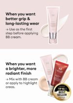 MISSHA M BB Boomer Primer for Face I Creamy-Soft, Illuminating Makeup Primer for Dewy Finish, Hydrating Radiant Cream, Moisturizing Makeup Base, Glass Skin, 1.35 Fl oz/40ml - Image 7