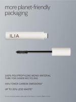 ILIA - Limitless Lash Mascara | Lightweight, Nourishing, Lengthening, Lifting | Flake + Smudge-Resistant | Non-Toxic, Cruelty-Free, Ophthalmologist-Tested, Safe For Sensitive Eyes (Soft Black) - Image 9