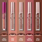 Ruby Kisses Forever Matte Liquid Lipstick 5 Pack - RFML02&05&07&12&19 - Image 3