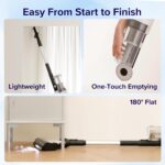 LEVOIT Cordless Vacuum Cleaner, Stick Vac with Tangle-Resistant Design, Up to 50 Minutes, Powerful Suction, Rechargeable, Lightweight, and Versatile for Carpet, Hard Floor, Pet Hair, LVAC-200 - Image 7