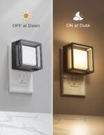 DORESshop LED Night Light, Night Lights Plug Into Wall [2 Pack] with Dusk-to-Dawn Sensor, Dimmable Nightlights, Adjustable Brightness for Bathroom, Hallway, Bedroom,Kids Room,Stairway,Soft White - Image 3