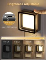 DORESshop LED Night Light, Night Lights Plug Into Wall [2 Pack] with Dusk-to-Dawn Sensor, Dimmable Nightlights, Adjustable Brightness for Bathroom, Hallway, Bedroom,Kids Room,Stairway,Soft White - Image 4
