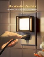 DORESshop LED Night Light, Night Lights Plug Into Wall [2 Pack] with Dusk-to-Dawn Sensor, Dimmable Nightlights, Adjustable Brightness for Bathroom, Hallway, Bedroom,Kids Room,Stairway,Soft White - Image 5