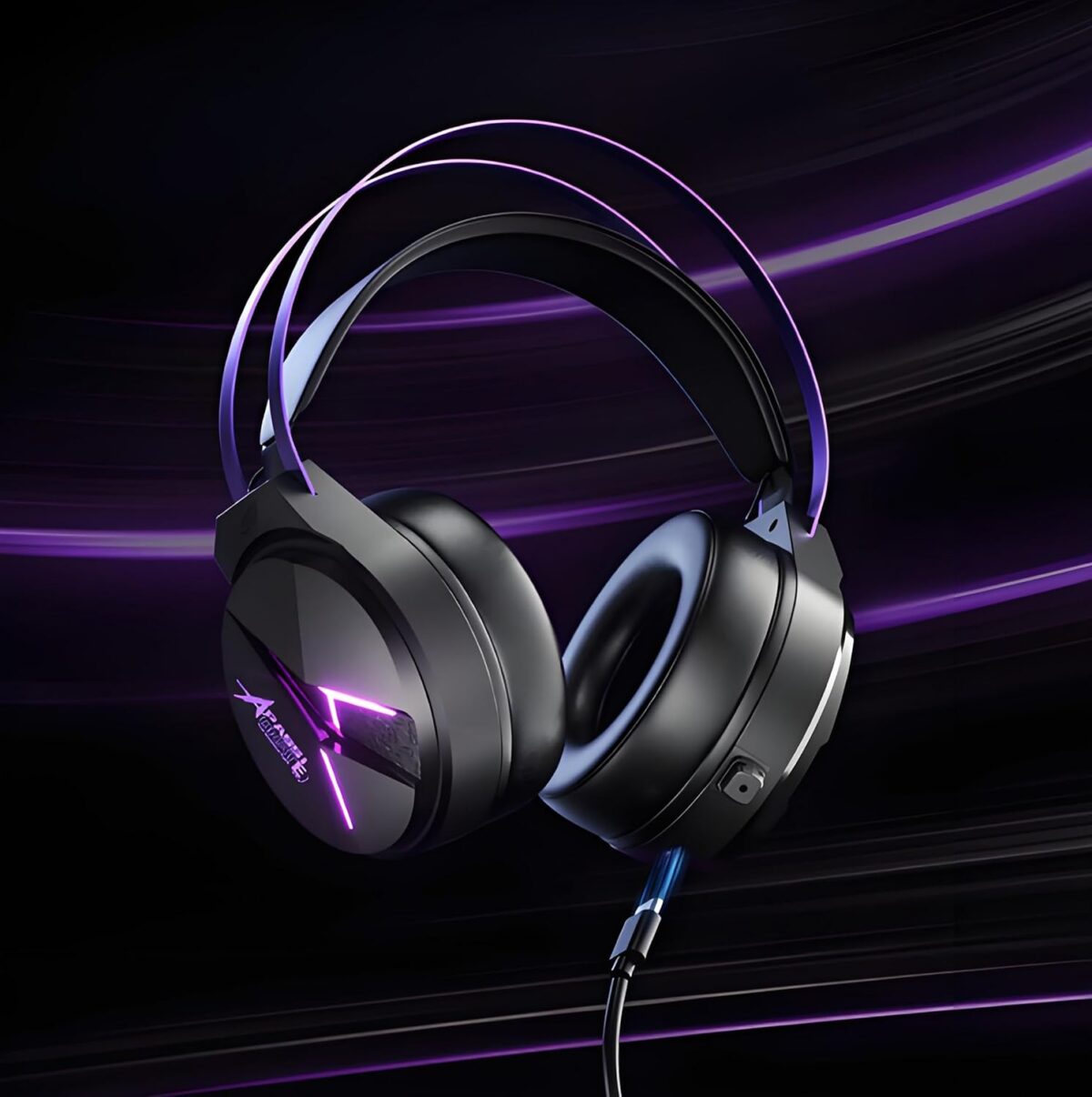 Pro E-Gaming Level Headphones or Headset for Xbox, PS5, PC & Switch, 7.1 Surround Sound, Dual EQ & Noise Cancel, Lightweight, Ultra-Low Latency, RGB, Over Ear Headphones (USB, BTv5.4, 2.4GHz, Wired) - Image 5