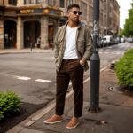 Jousen Men's Fashion Sneakers Classic Retro Casual Shoes for Men Breathable Business Dress Sneaker - Image 7