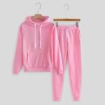 Womens 2 Piece Sweatsuit Trendy Loose Two Piece Tracksuit Long Sleeve and Pants Lounge Set Athletic Tracksuit - Image 5