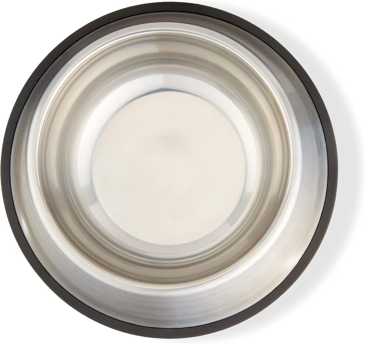 Amazon Basics Stainless Steel Non-Skid Pet Dog Water And Food Bowl, 2-Pack (10 x 2.8 Inches), Each Holds Up to 38oz - Image 5