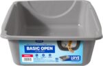 Petmate Litter Pan, Blue/Gray, Small, Made in USA - Image 5