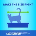 Petmate Litter Pan, Blue/Gray, Small, Made in USA - Image 11