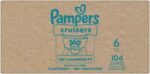 Pampers Diapers - Cruisers 360 - Size 6, 104 Count, Babyproof up to 100% Leakproof Pull-On Diaper - Image 15
