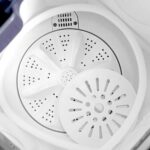 Giantex EP20313 Portable, 20lbs Capacity Combo, 12lbs Washer and 8lbs Spinner, Compact for Apartment RV, Gray & White Washing Machine - Image 10