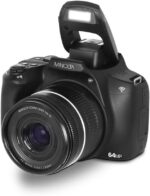 Minolta ProShot 64MP Digital Camera – 10x Optical Zoom, 4K Ultra HD Video, Macro Shooting, Anti-Shake, 3-inch LCD Screen, Face Detection – Includes 32GB SD Card, Battery & Case (Black) - Image 5