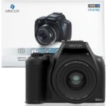 Minolta ProShot 64MP Digital Camera – 10x Optical Zoom, 4K Ultra HD Video, Macro Shooting, Anti-Shake, 3-inch LCD Screen, Face Detection – Includes 32GB SD Card, Battery & Case (Black) - Image 9