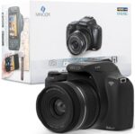 Minolta ProShot 64MP Digital Camera – 10x Optical Zoom, 4K Ultra HD Video, Macro Shooting, Anti-Shake, 3-inch LCD Screen, Face Detection – Includes 32GB SD Card, Battery & Case (Black) - Image 10