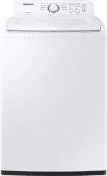 Samsung WA40A3005WPR White Top Load HE Washer/Dryer Pair - Image 3
