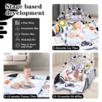 Baby Gym Play Mat, 8-in-1 Tummy Time Mat & Activity Gym, Washable Ball Pit, Infant Play Mat with Detachable Toys for Sensory Exploration and Motor Skill Development - Image 5