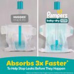 Pampers Diapers - Baby Dry - Size 1, 44 Count, Absorbent Disposable Infant Diaper (Packaging May Vary) - Image 5