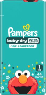 Pampers Diapers - Baby Dry - Size 1, 44 Count, Absorbent Disposable Infant Diaper (Packaging May Vary) - Image 13