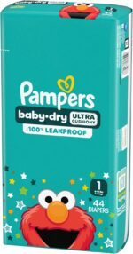 Pampers Diapers - Baby Dry - Size 1, 44 Count, Absorbent Disposable Infant Diaper (Packaging May Vary) - Image 15