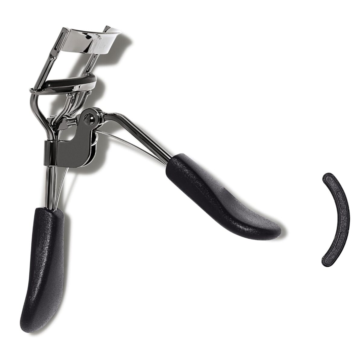 e.l.f. Pro Eyelash Curler, Strong, Contoured, Eye-Opening, Voluminous Lashes, Includes Additional Rubber Replacement Pad, Silver - Image 5