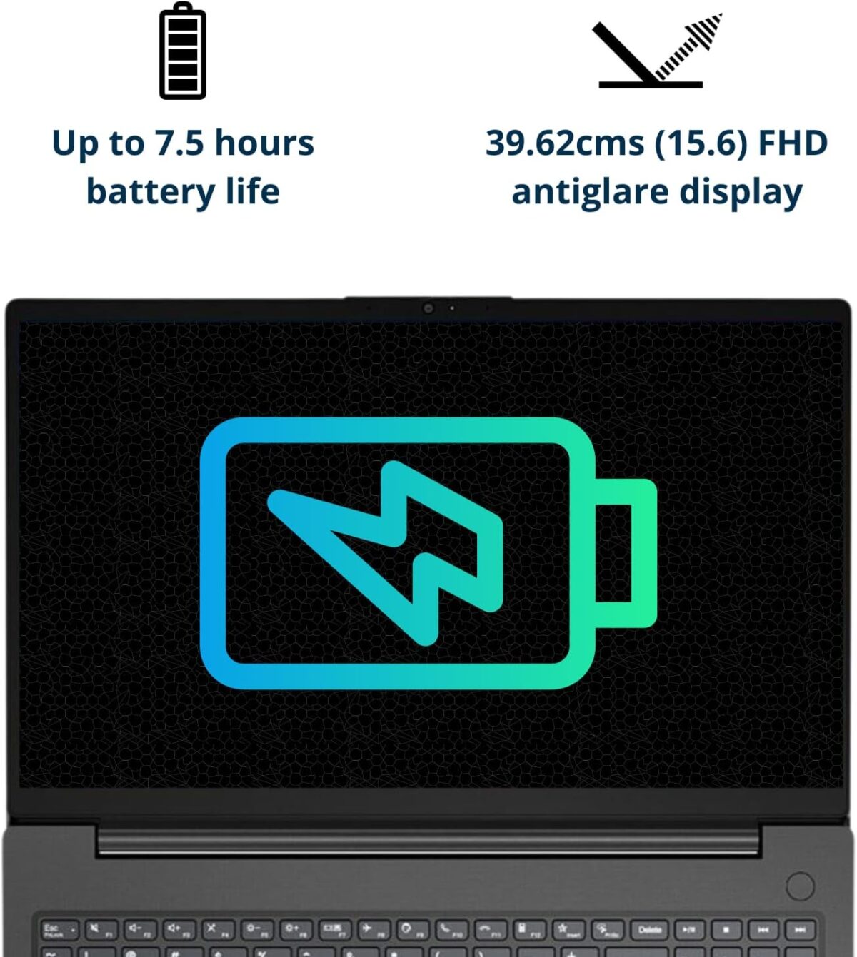 Lenovo V15 Laptop, 15.6" FHD Display, AMD Ryzen 5 5500U Hexa-core Processor (Beat Intel i7-1065G7), 16GB RAM, 512GB SSD, HDMI, RJ45, Numeric Keypad, Wi-Fi, Windows 11 Pro, Black - Image 4