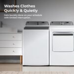 Kenmore 4.4 cu. ft. Top Load Washer with Triple Action Agitator for Tough Dirt & Stains-Reduce Laundry Time with Accela and Express Wash-LED, White - Image 7