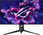 ASUS ROG Swift 32” 4K OLED Gaming Monitor (PG32UCDM) - UHD (3840 x 2160), QD-OLED, 240Hz, 0.03ms, G-SYNC Compatible, Custom Heatsink, Graphene Film, 99% DCI-P3, True 10-bit, 90W USB-C - Image 11